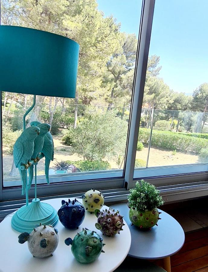 Superbe Appartement Dans Cadre D'Exception - Piscine, Plage Et Tennis Prive Bandol Exterior photo